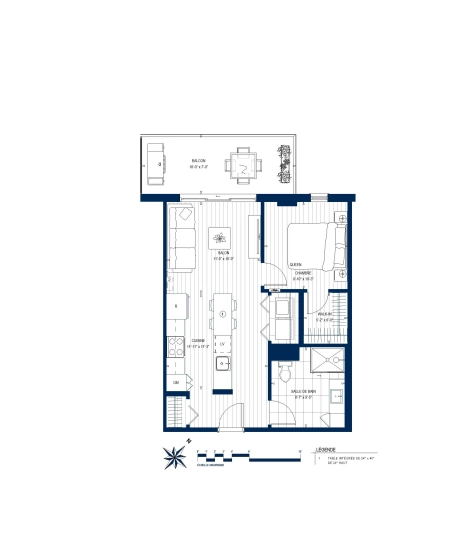 Plan Appartement 402