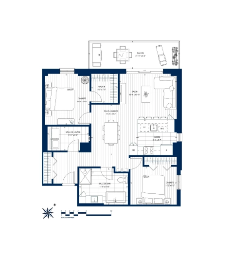 Plan Appartement 404