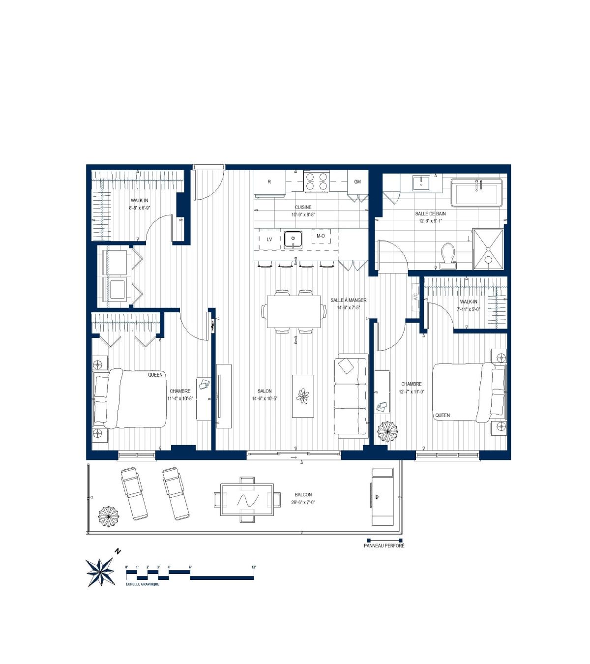 Plan Appartement 406