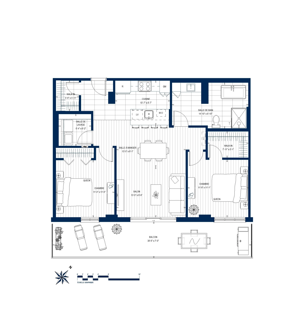 Plan Appartement 407