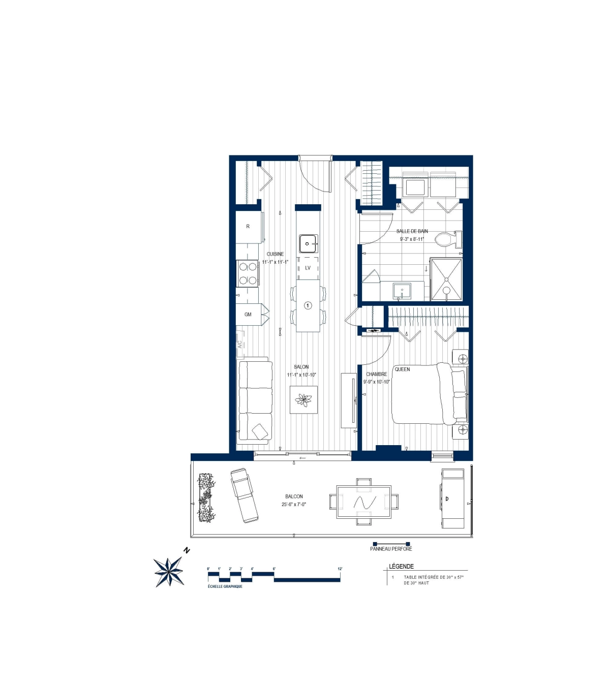 Plan Appartement 408