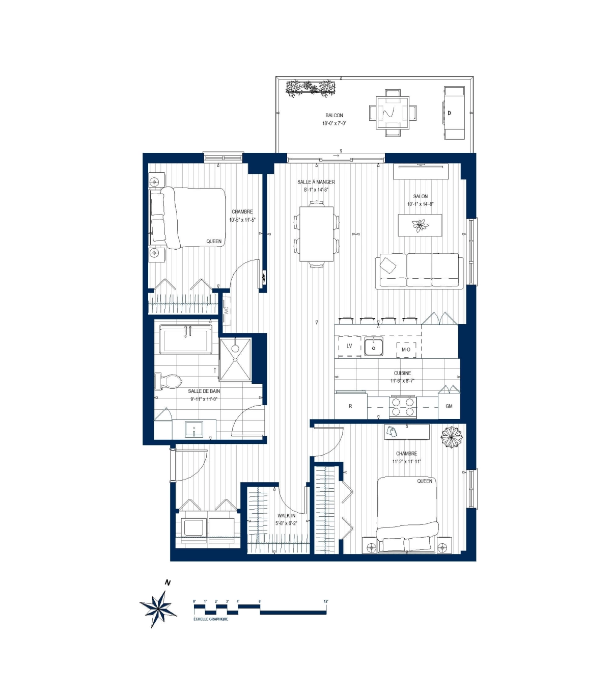 Plan Appartement 415