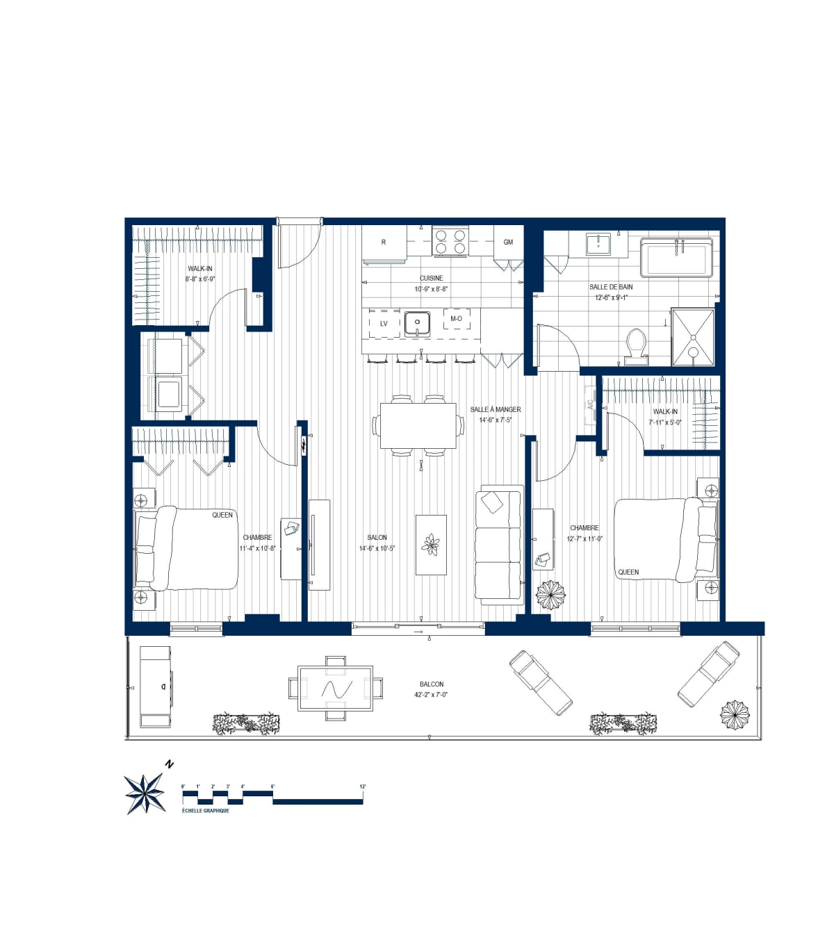 Plan Appartement 505