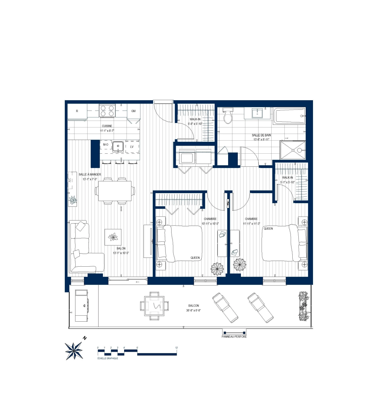 Plan Appartement 109