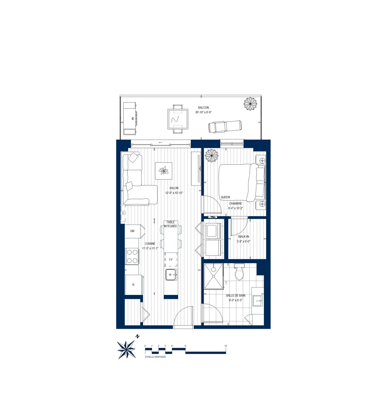 Plan Appartement 304