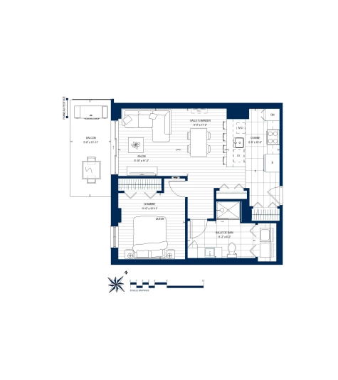 Plan Appartement 104