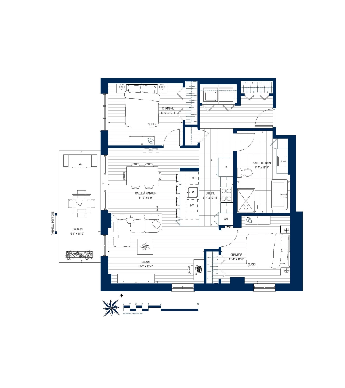 Plan Appartement 105