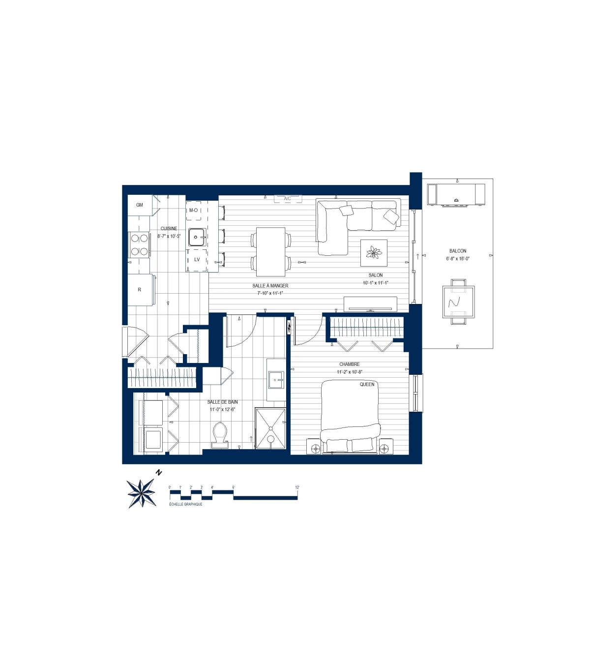 Plan Appartement 109