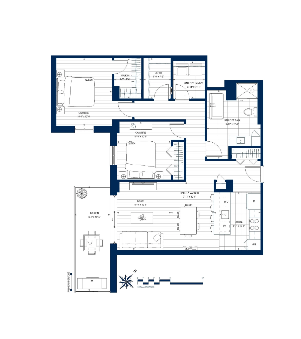 Plan Appartement 402