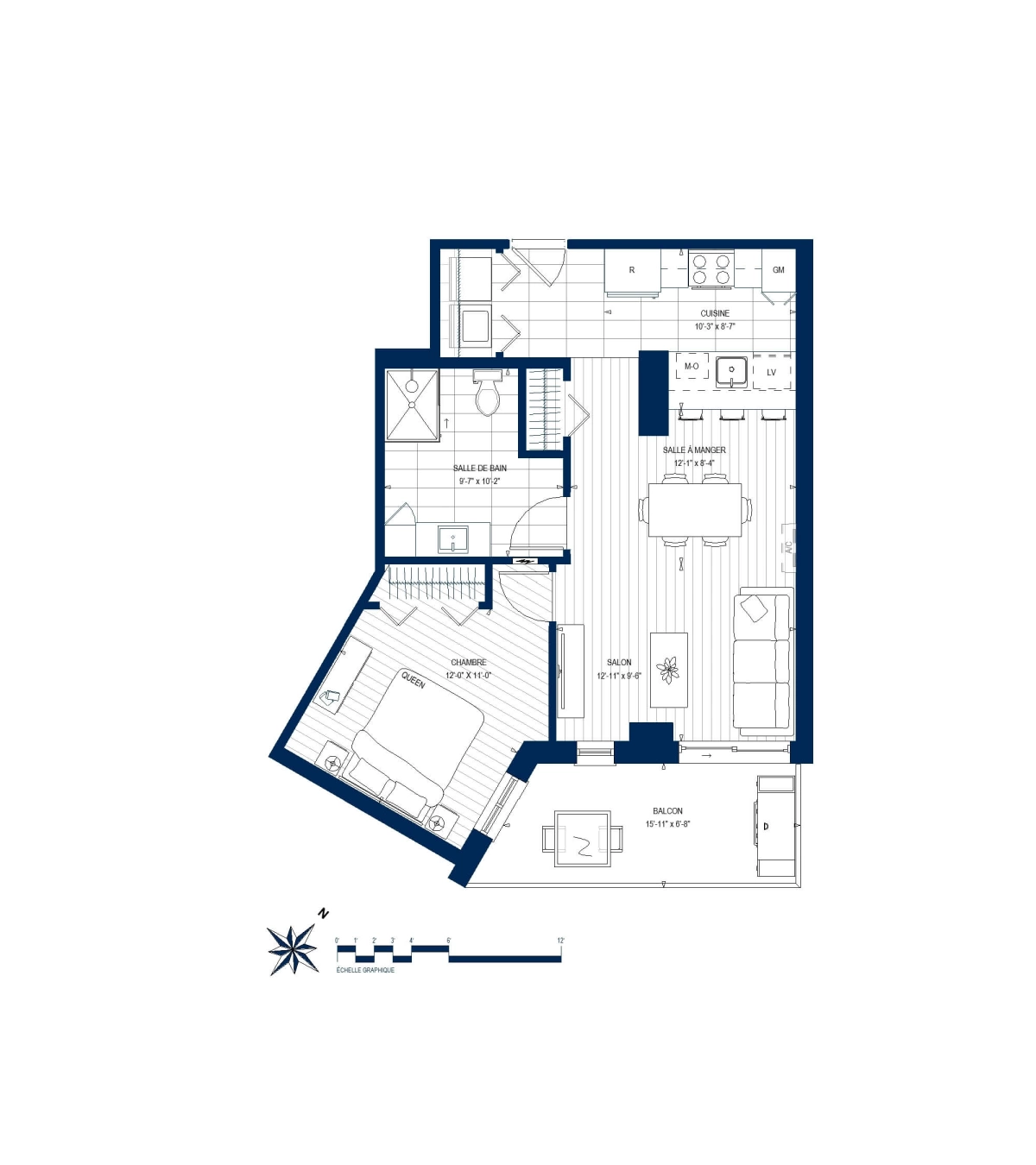 Plan Appartement 521