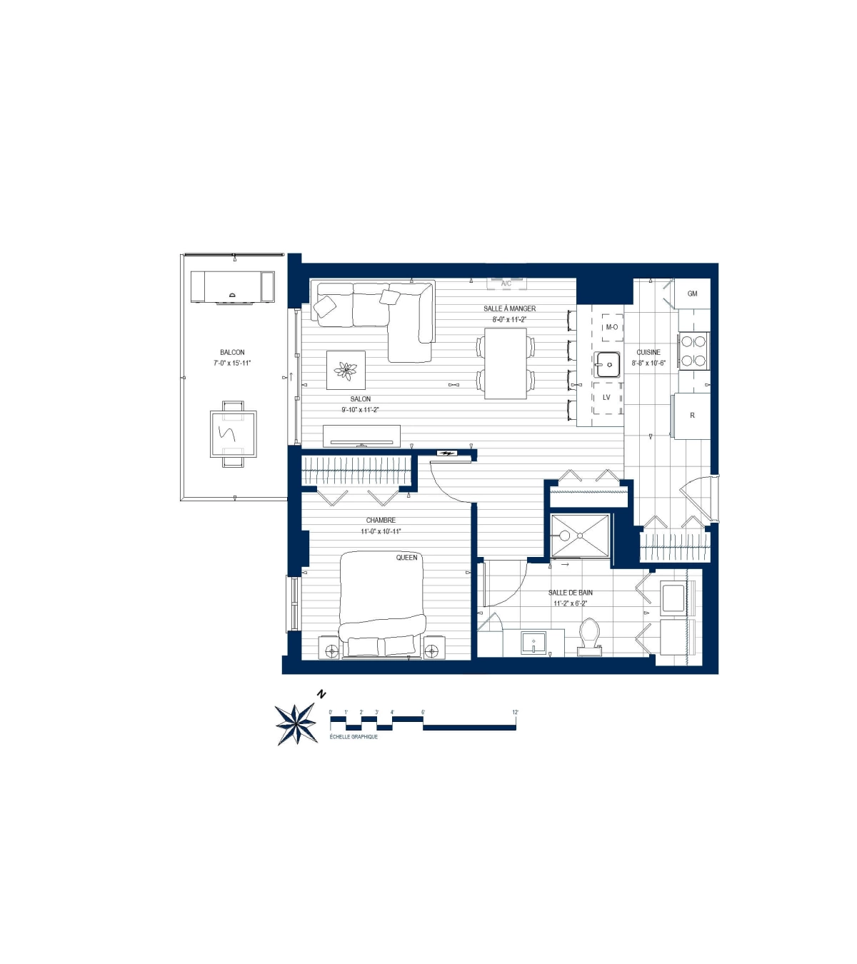 Plan Appartement 404