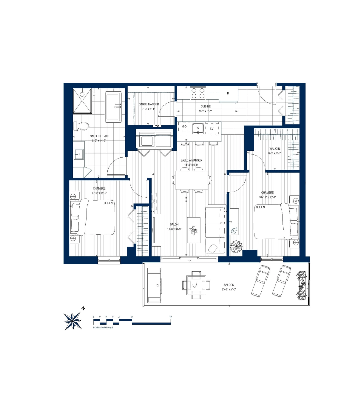 Plan Appartement 522