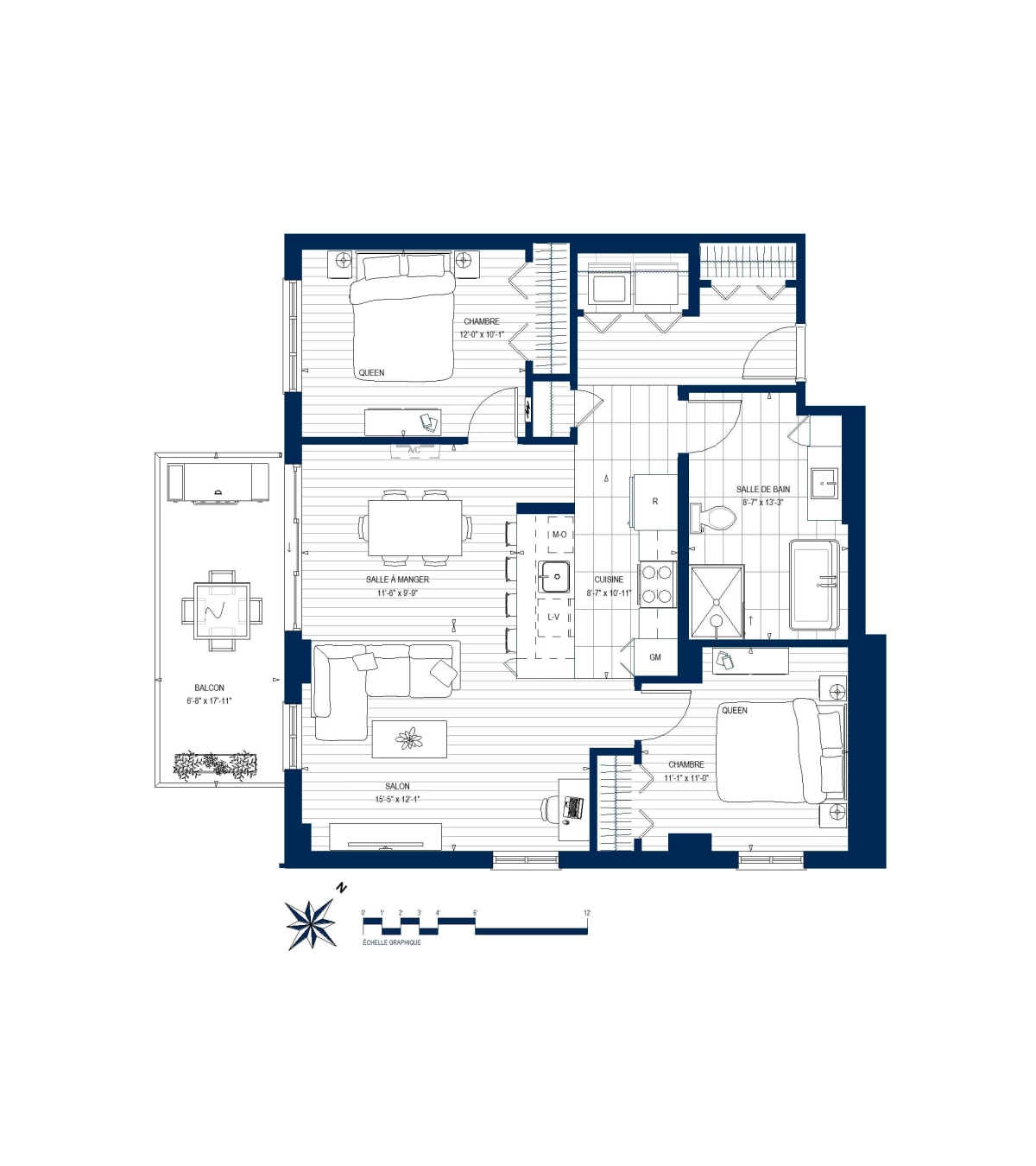 Plan Appartement 505