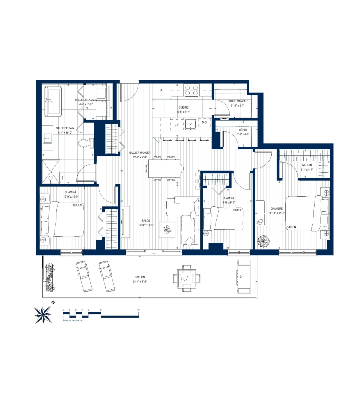 Plan Appartement 523