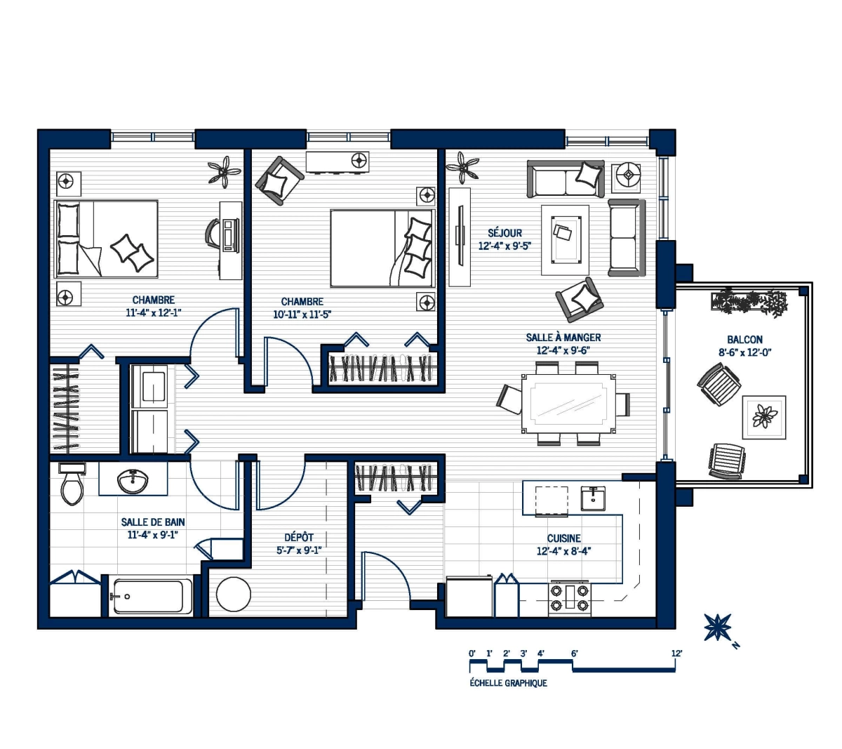 Plan Appartement 501