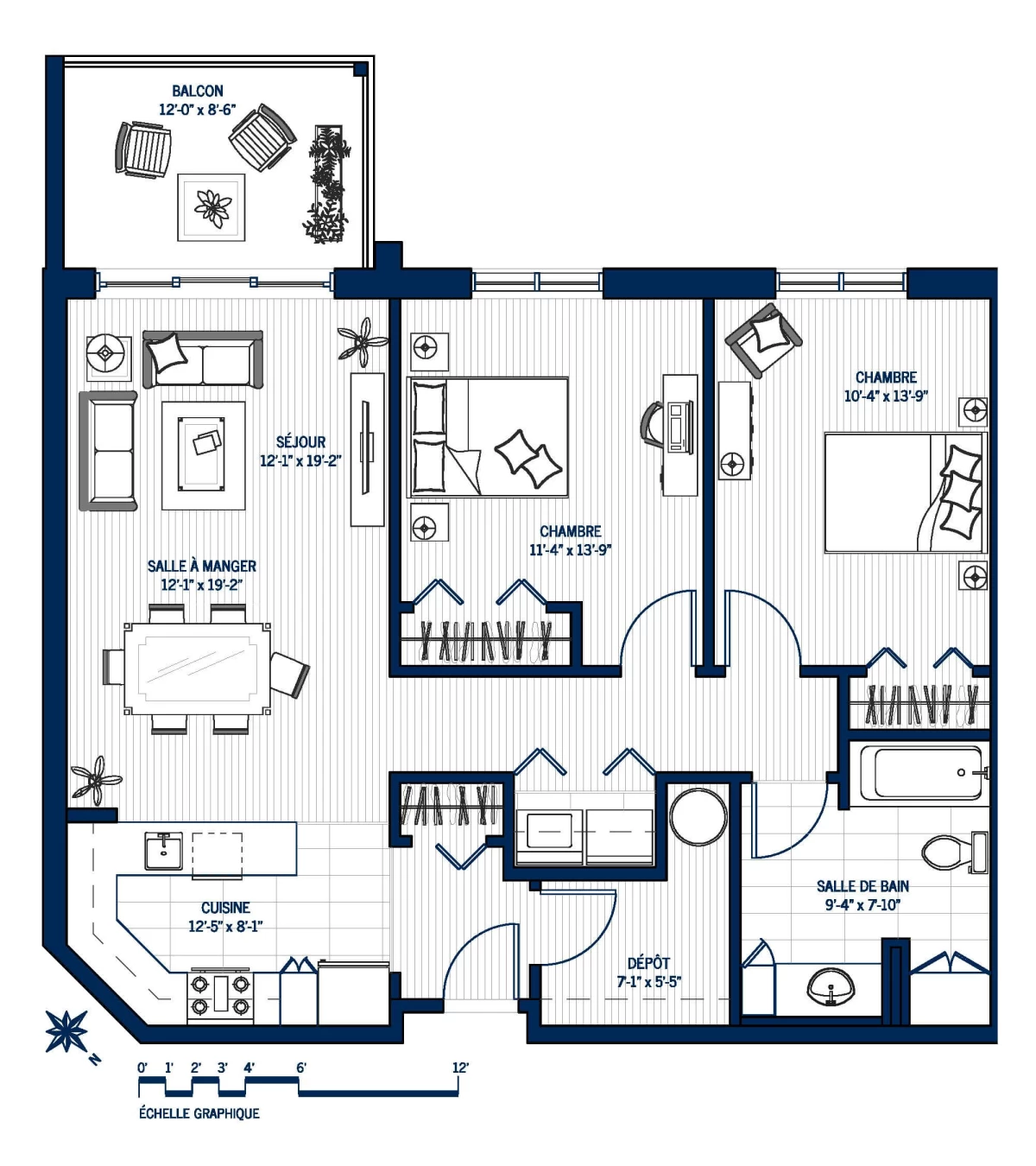 Plan Appartement 308