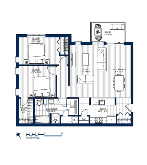 Plan Appartement 303
