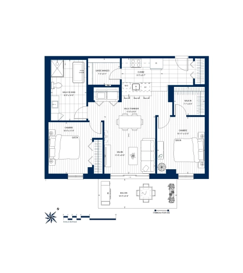 Plan Appartement 121