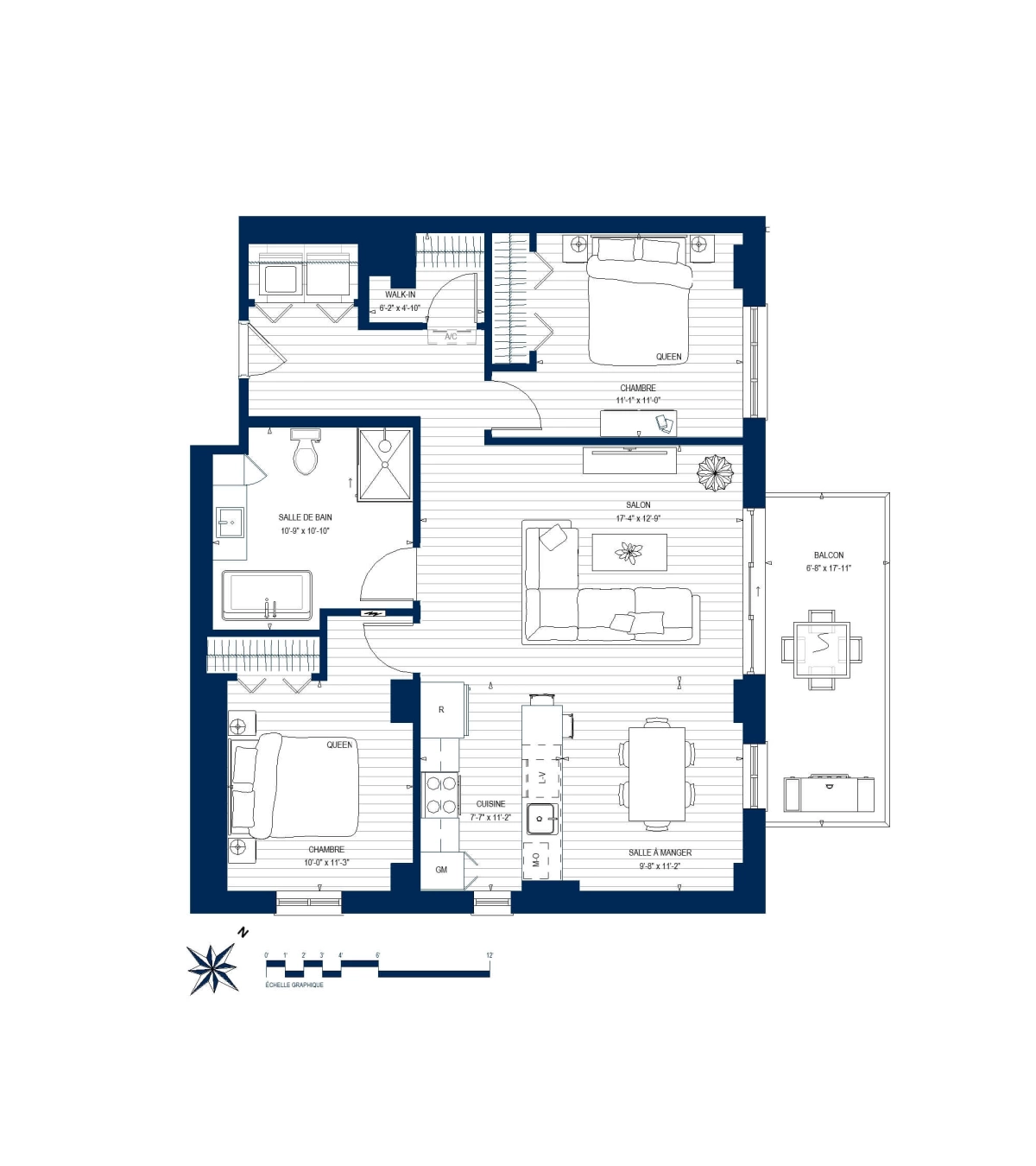 Plan Appartement 206