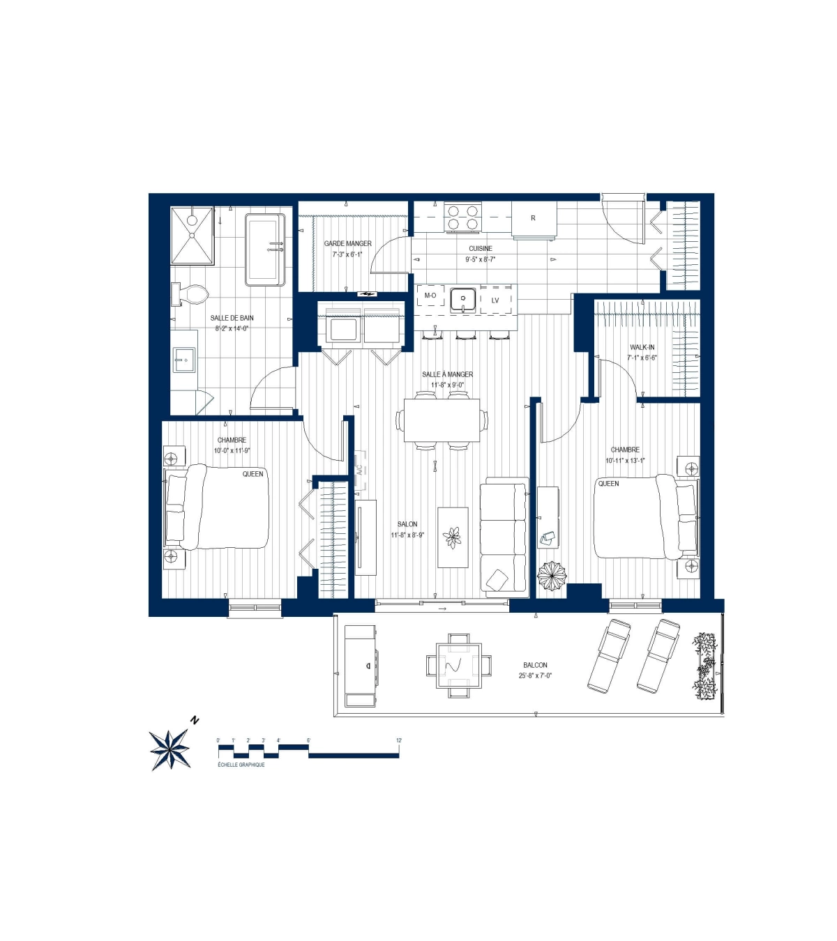 Plan Appartement 522