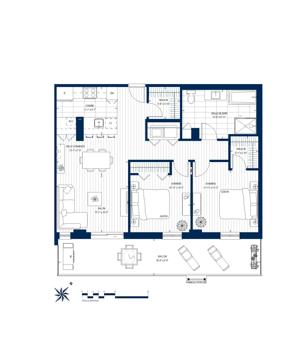 Plan Appartement 109