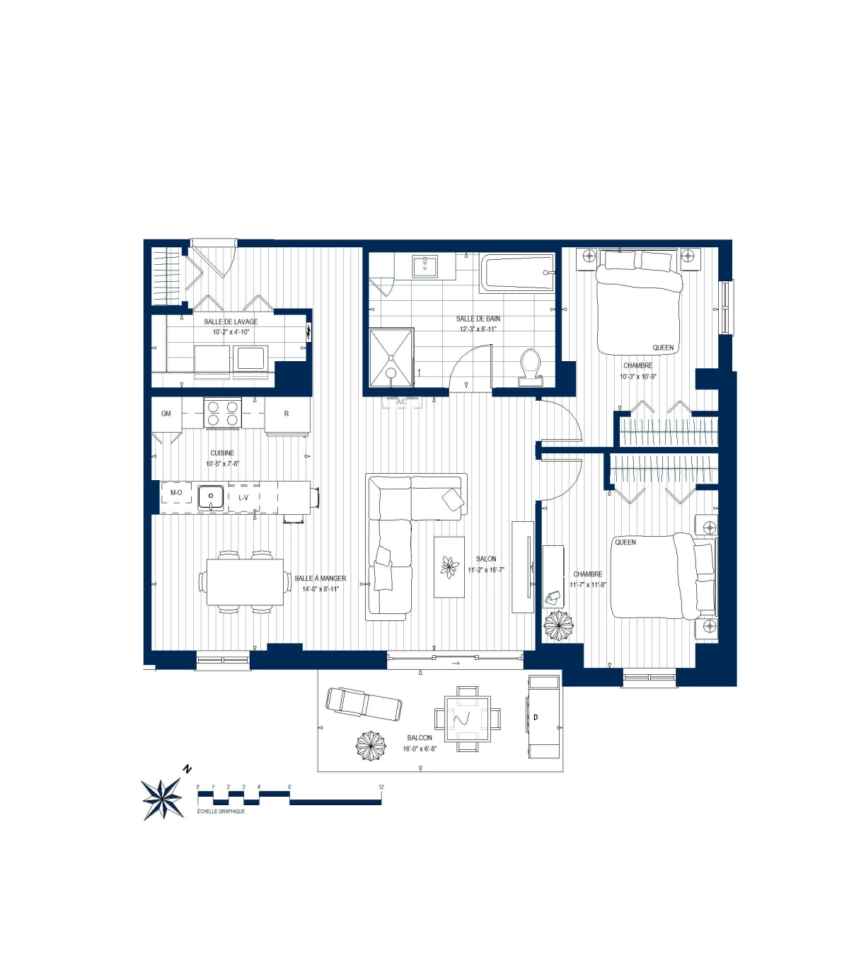 Plan Appartement 112