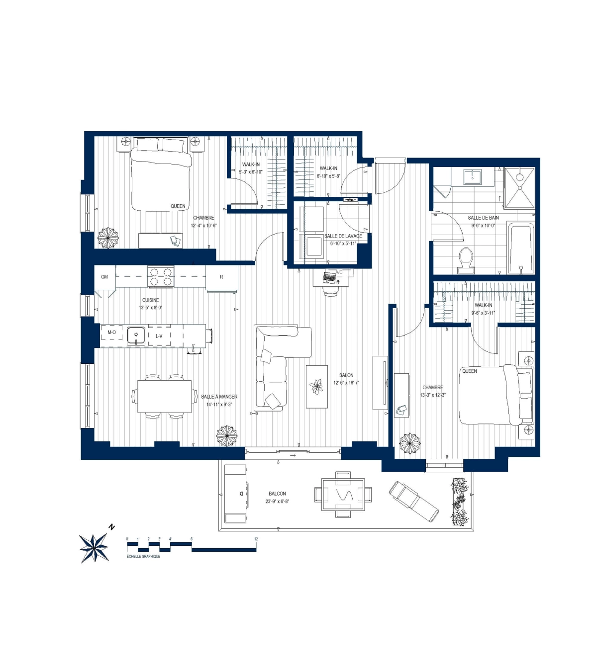 Plan Appartement 207