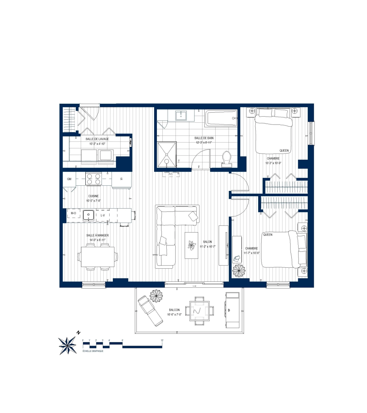 Plan Appartement 410