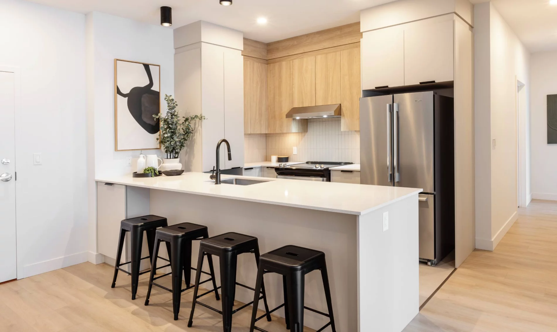 Cuisine condo locatif District GC