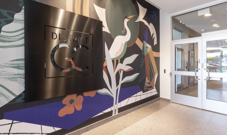 Mur signature Condos locatifs District GC