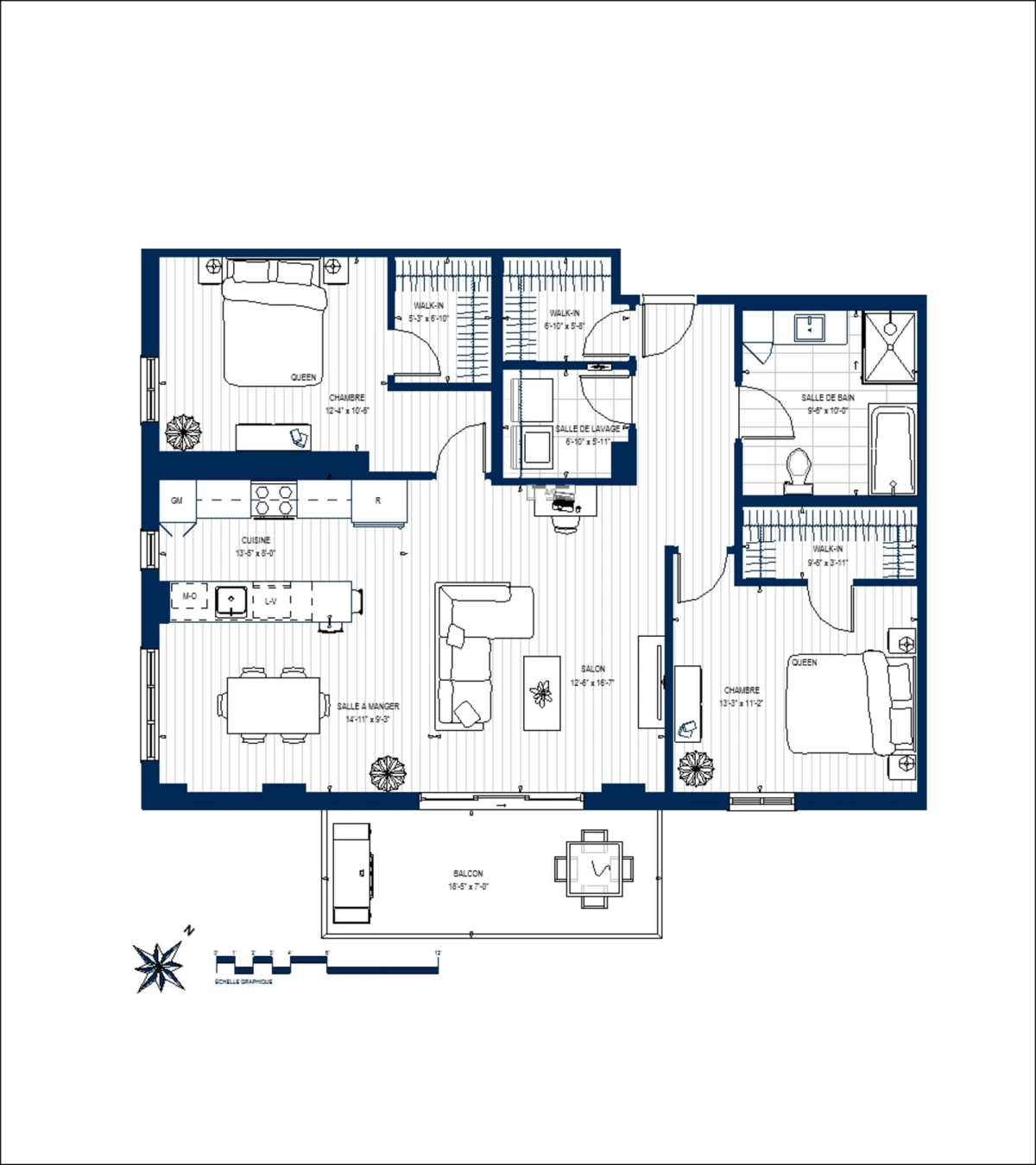 Plan Appartement 406