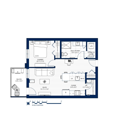 Plan Appartement 411