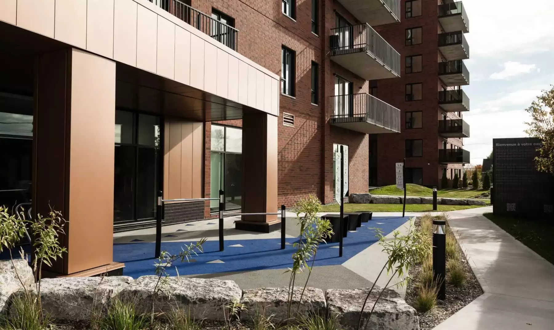 District GC - Salle d'entraînement extérieure