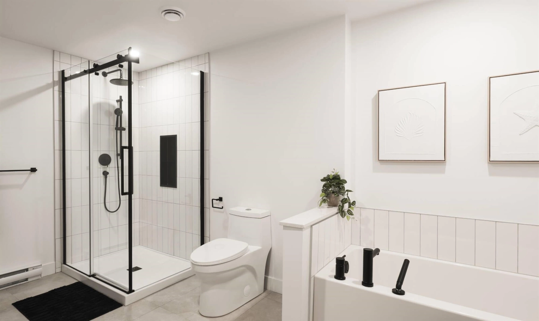 District GC - Phase B (5360) - Salle de bain de l'appartement modèle 4 1/2