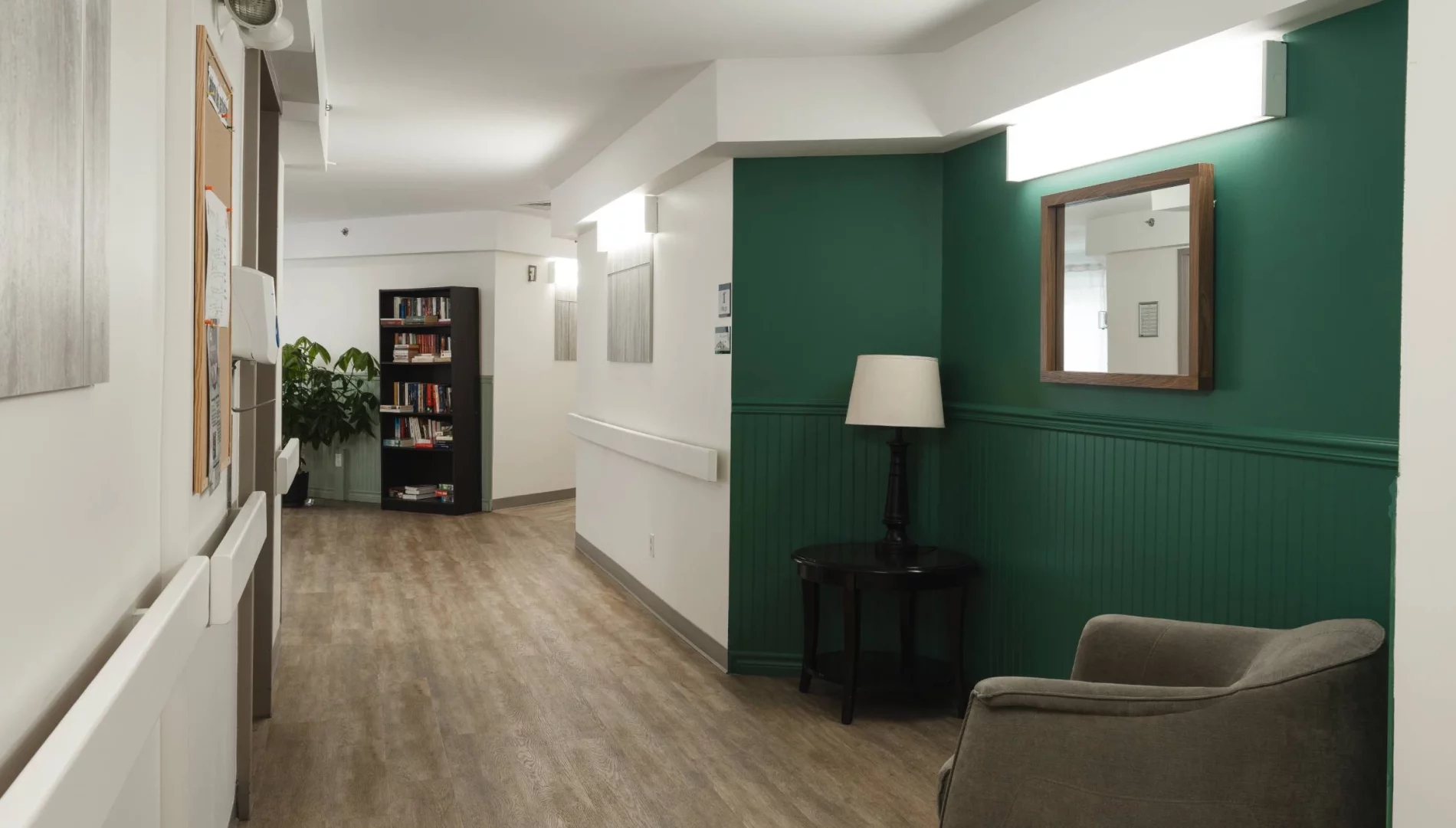 Coin lecture Pavillon Claire