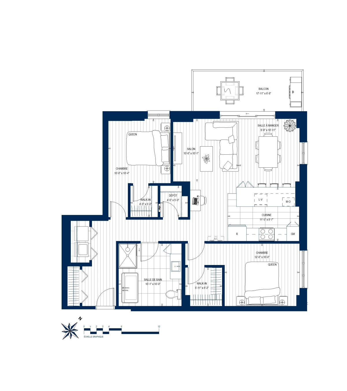 Plan Appartement 411