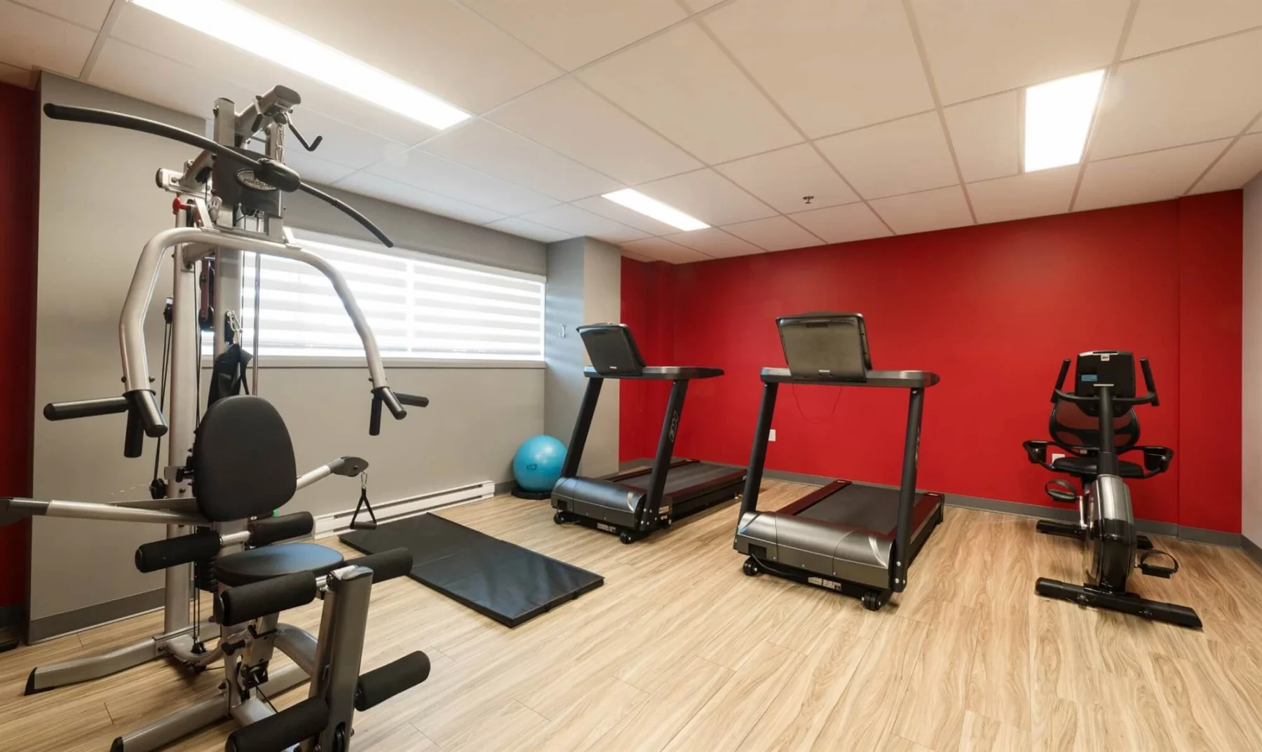 Pavillon Sékoia - Salle d'entraînement