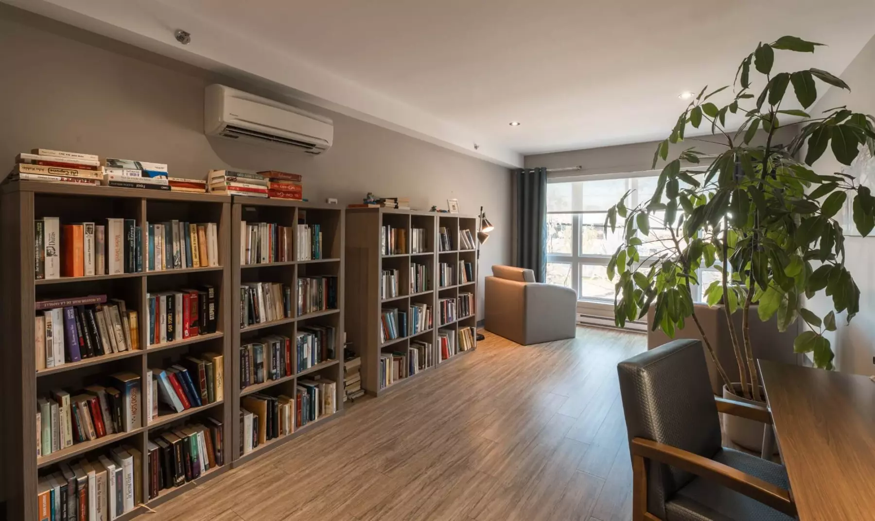 Pavillon Sékoia - Bibliothèque