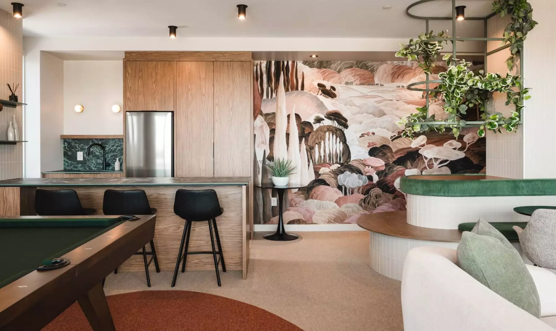 HÉLIOS - Espace lounge - Coin bar