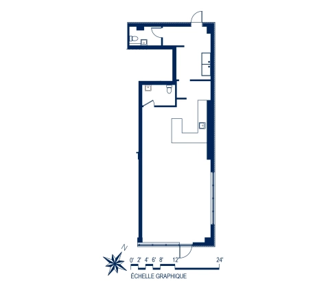 Plan Local commercial 1D