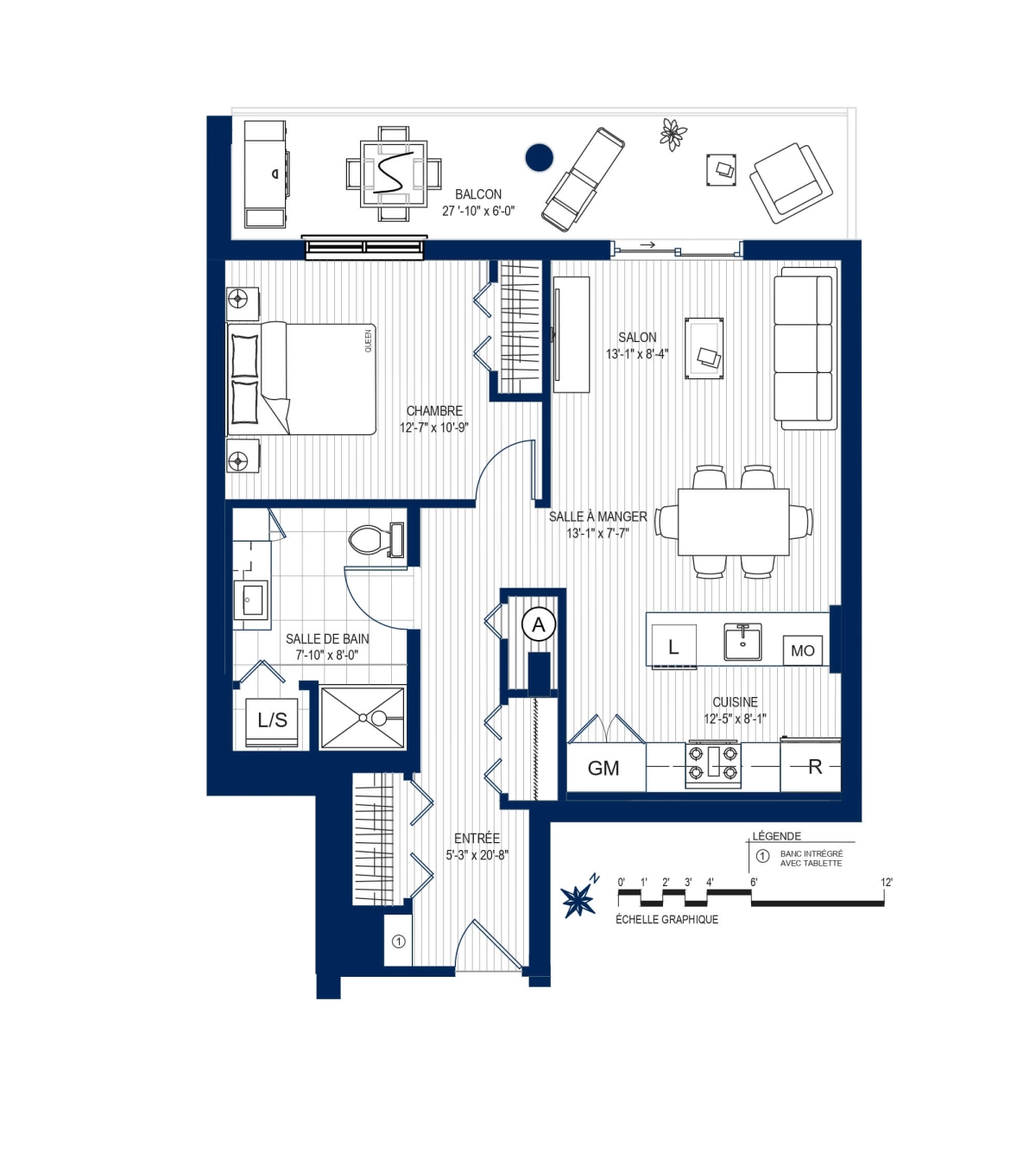 Plan Appartement 516