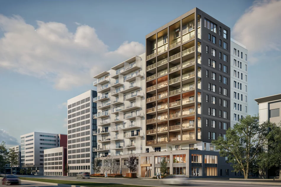 Immeuble extérieur Axel Boulevard Laurier