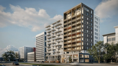 Axel : un immeuble locatif haut de gamme sur Laurier | LOGISCO