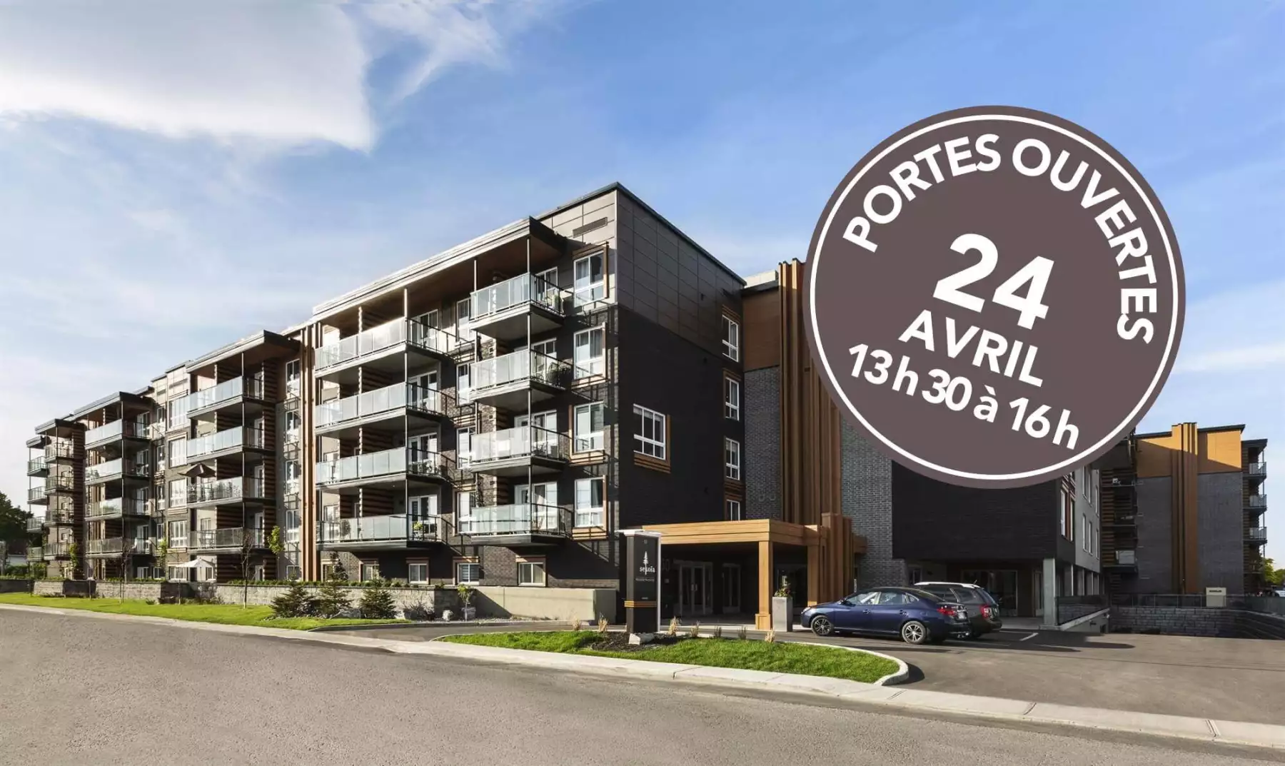 Découvrez le Pavillon Sekoïa lors de nos Portes Ouvertes le 24 avril, de 13 h 30 à 16 h. Visite des appartements, découverte des espaces communs et rencontre avec notre équipe.