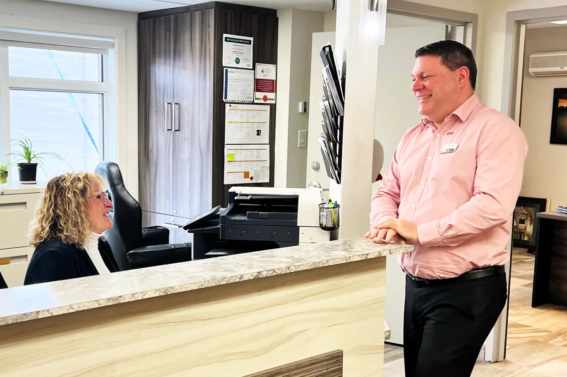 Stéphane Cote, directeur RPA Pavillon au Coeur du Bourg