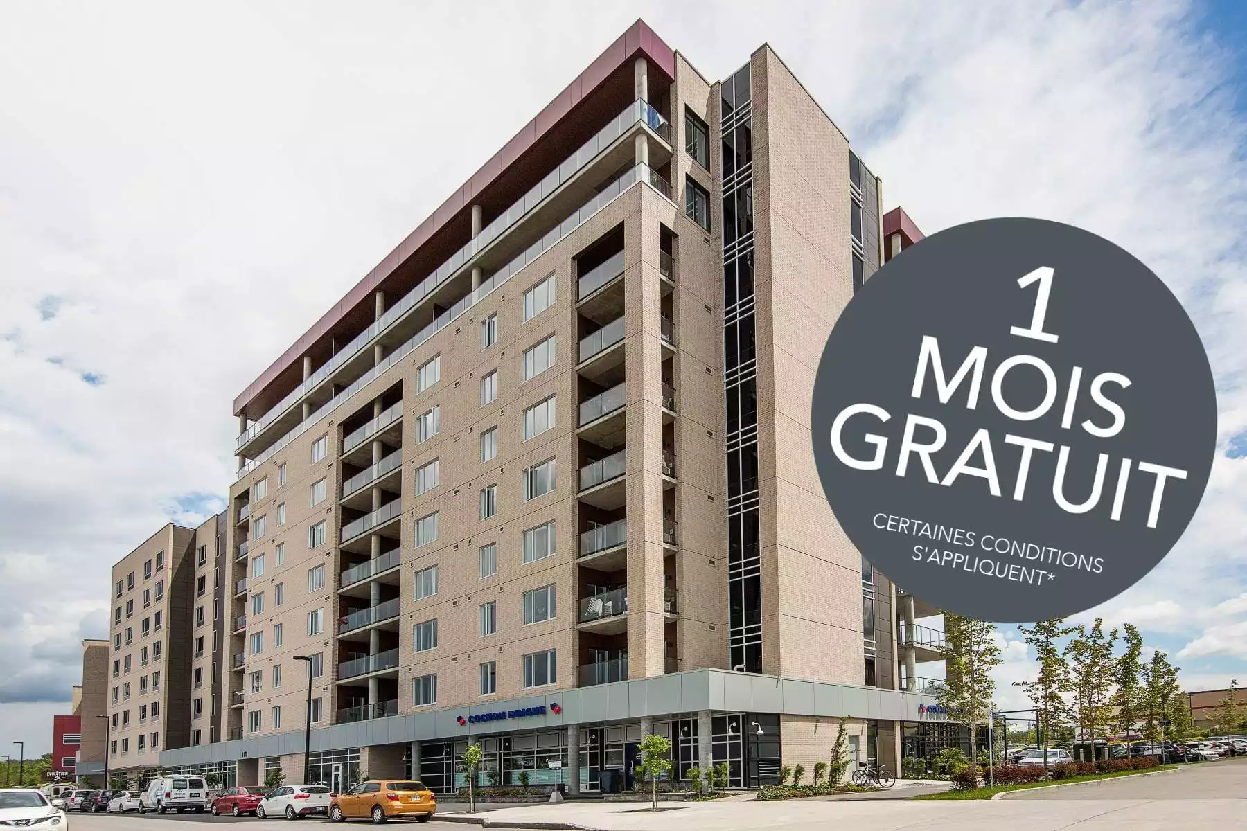 PROMOTION AU MAGNÉTIK – 1 mois gratuit lors de la signature d’un bail! Contactez l’un de nos agents de location pour obtenir tous les détails.