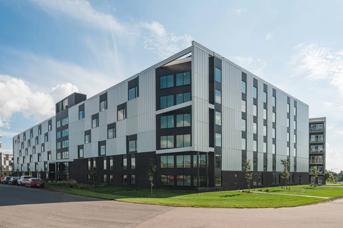 Immeuble extérieur Prisme