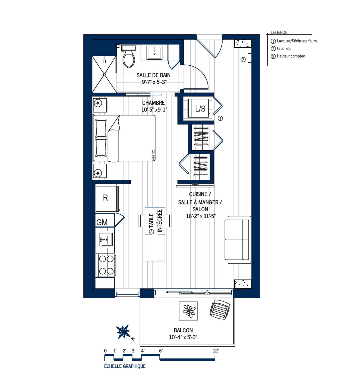 Plan Appartement 510