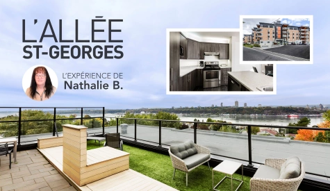 Nathalie cherchait la simplicité : elle l’a trouvée à L’Allée St-Georges  | LOGISCO