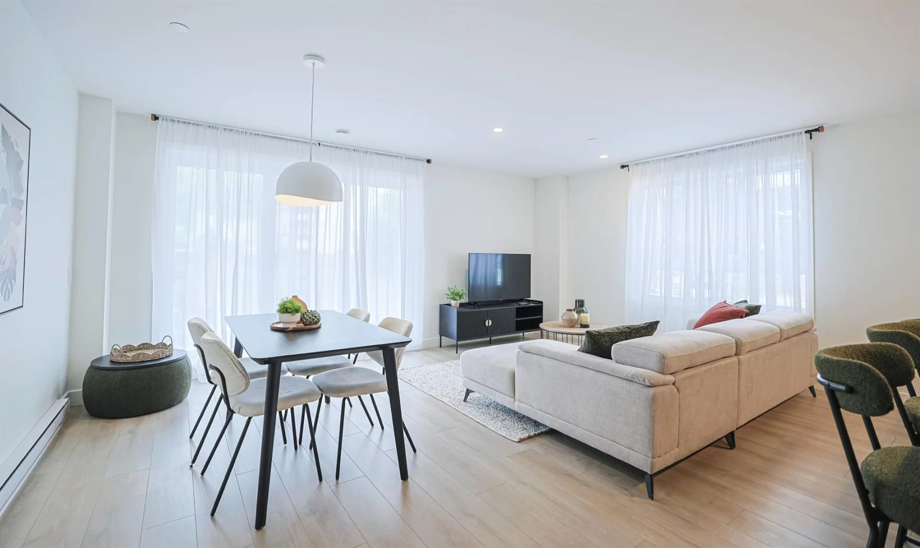 Tria - Phase C (495) - Aire de vie de l'appartement modèle 4 1/2